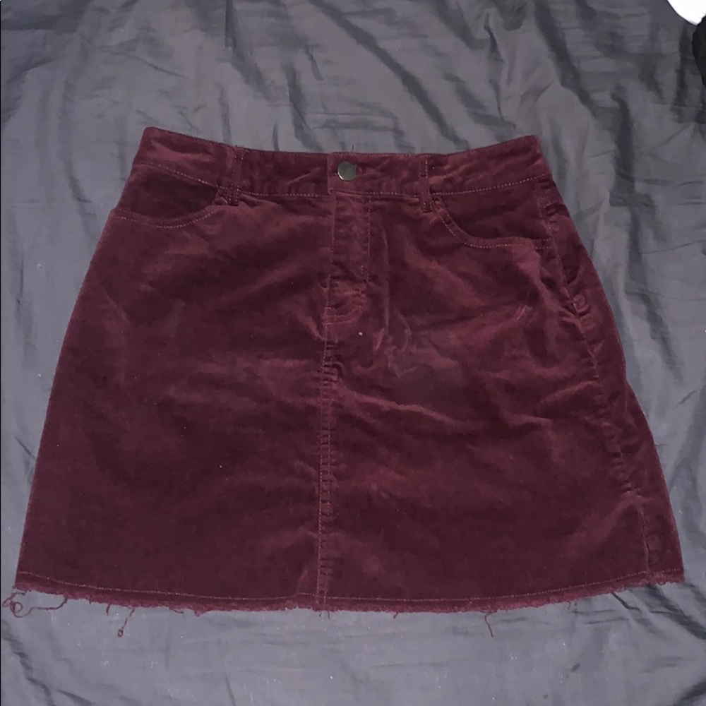 Corduroy Skirt